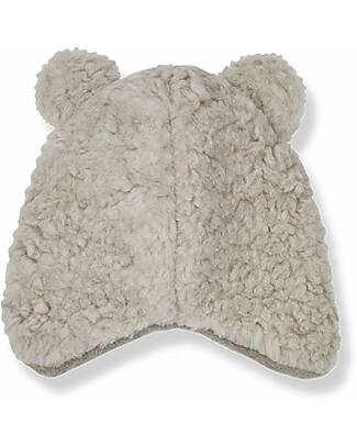 1 + in the family Beanie - Taupe - Faux Fur Newborn Hats