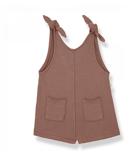 1 + in the family Bows Overall - Cedar - Cotton Dungarees
