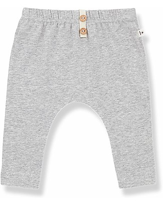 1 + in the family Celine Leggins - Organic Cotton GOTS - Grey Leggings