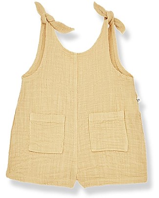 1 + in the family Cesca Romper with Knots - Sun - 100% Cotton Dungarees
