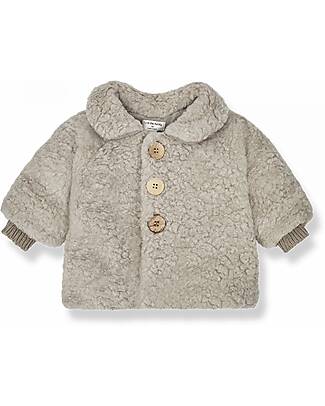 1 + in the family Coat - Taupe - Faux Fur Coats
