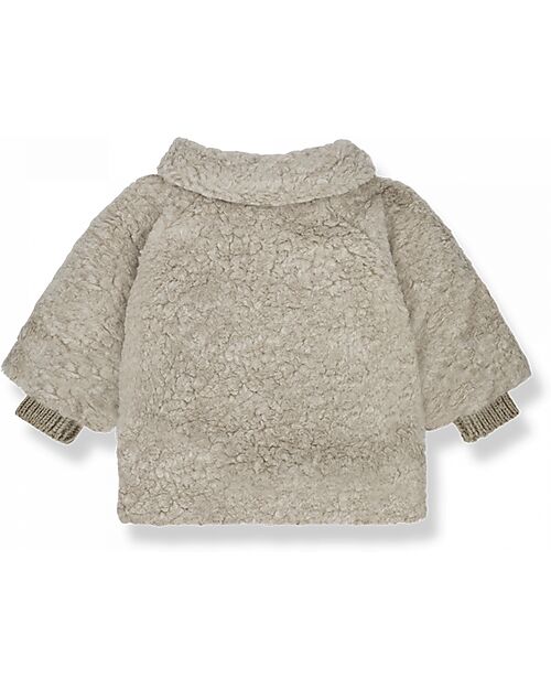 1 + in the family Coat - Taupe - Faux Fur Coats