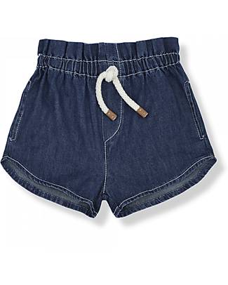 1 + in the family Denim Shorts - Dark Blue - 100% Cotton Shorts