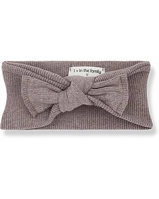 1 + in the family Headband - Mauve - Cotton Jersey Hair Accessories