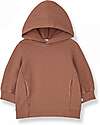 1 + in the family Hooded Dress - Pumpkin - Garment Dyed Soft Cotton Dresses_