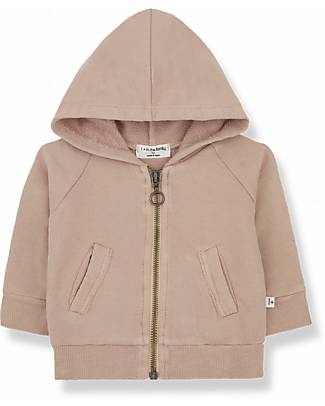 1 + in the family Hooded Sweater - Rose - Cotton Sweatshirts