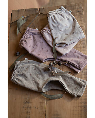 1 + in the family Leggings with Print - Oatmeal - Soft Cotton Leggings