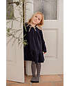 1 + in the family Long Sleeves Dress - Navy Blue - Soft Recycled Fleece Dresses_