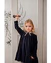 1 + in the family Long Sleeves Dress - Navy Blue - Soft Recycled Fleece Dresses_