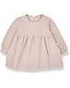 1 + in the family Long Sleeves Dress - Nude - Garment Dyed Soft Cotton Dresses_