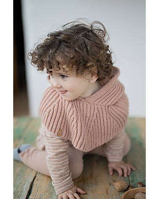 1 + in the family Marta Girly Pants - Rose - Soft Cotton Micro-Corduroy Trousers