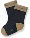 1 + in the family Mei Socks - Navy Blue - Ribbed Stretch Cotton Socks