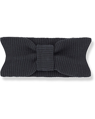1 + in the family Rocio Headband - Graphite - 100% Organic Cotton Hair Accessories