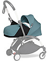 Textile Set for BABYZEN Pram YOYO - 0+ months - Aqua (frame and raincover not included)