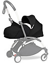 Textile Set for BABYZEN Pram YOYO - 0+ months - Black (frame and raincover not included)