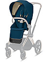 Seat Pack Comfort  for Priam Stroller - Mountain Blue - Includes Canopy