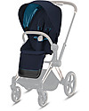 Seat Pack Comfort for Priam Stroller - Nautical Blue - Includes Canopy