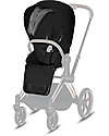 Seat Pack Plus for Priam Stroller - Stardust Black - Includes Canopy