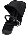 Second Seat for Gazelle S Stroller - Black/Deep Black