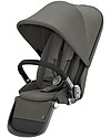 Second Seat for Gazelle S Stroller - Black/Soho Grey