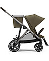 Gazelle S Stroller - Taupe/Classic Beige - From Single to Double!