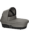 Melio Cot - Soho Grey - Roomy and Sheltered