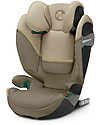 Solution S i-Fix car seat - Classic Beige - Safety from 3 to 12 years!