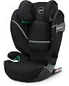 Solution S i-Fix car seat - Deep Black - Safety from 3 to 12 years!