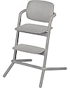 Lemo Highchair - Wood/Storm Grey - 0-99 years!
