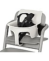 Baby Set 2 Seat + Harness - Porcelaine white - for Lemo High Chair