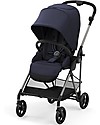Melio 2 Stroller - Navy Blue - Ultra-Light from Birth!