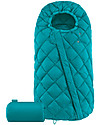 SNØGGA Footmuff for Stroller - River Blue | Turquoise - Warm and Breathable!