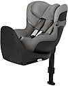 Sirona SX2 i-Size Car Seat - Lava Grey - Group 0+/1 - 360° Rotating Mechanism