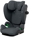 Solution G i-Fix Car Seat - Granite Black - Safety from 3 to 12 years!