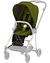 Seat Pack for Mios3 Stroller - Khaki Green - with Canopy