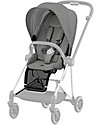 Seat Pack for Mios3 Stroller - Soho Grey - with Canopy