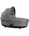 Lux Plus Mios3 Carry Cot - Manhattan Grey - Urban Style