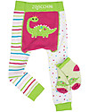 Grip+Easy Anti-slip Leggings & Socks Set - Dai the Dinosaur