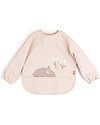 Sleeved Pocket Bib - Waterproof - Ozzo - Powder - Oeko-Tex Certified