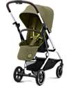 Eezy S Twist+ 2 Stroller - Plus Version - Nature Green/Green - 360° Rotating Seat - from Birth