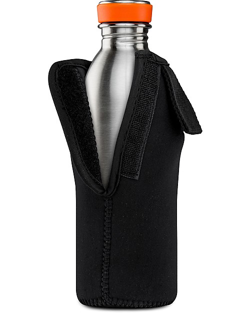 24Bottles Neoprene Thermal Cover for 500 ml Urban Bottle - Black Thermos Bottles