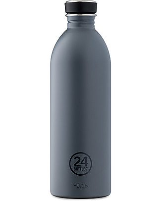 24Bottles Stainless Steel Urban Bottle 1000 ml - Formal Grey Metal Bottles