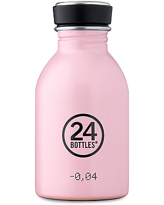 24Bottles Stainless Steel Urban Bottle 250 ml - Candy Pink Metal Bottles