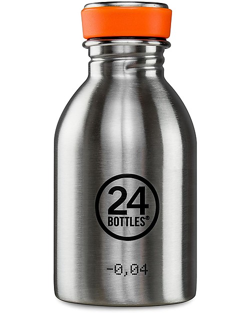 24Bottles Stainless Steel Urban Bottle, 250 ml Non-Thermal Water Bottles
