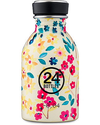 24Bottles Stainless Steel Urban Bottle 250 ml - Petit Jardin Metal Bottles