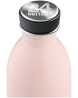 24Bottles Stainless Steel Urban Bottle 250 ml - Stone Dusty Pink Metal Bottles