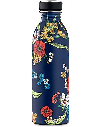 24Bottles Stainless Steel Urban Bottle 500 ml - Denim Bouquet Metal Bottles