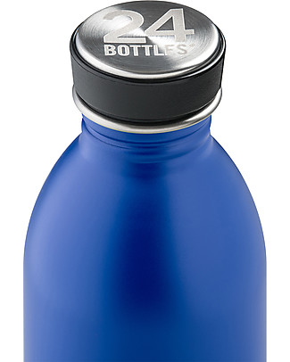 24Bottles Stainless Steel Urban Bottle 500 ml - Gold Blue Metal Bottles