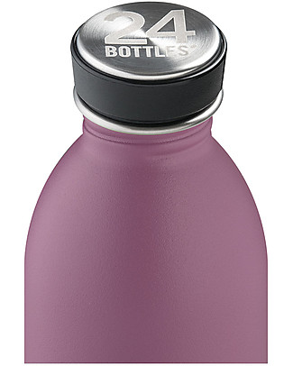 24Bottles Stainless Steel Urban Bottle 500 ml - Mauve Metal Bottles