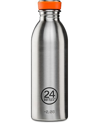 24Bottles Stainless Steel Urban Bottle, 500 ml Metal Bottles